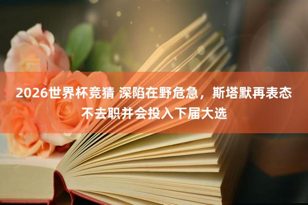 2026世界杯竞猜 深陷在野危急,斯塔默再表态不去职并会投入下届大选